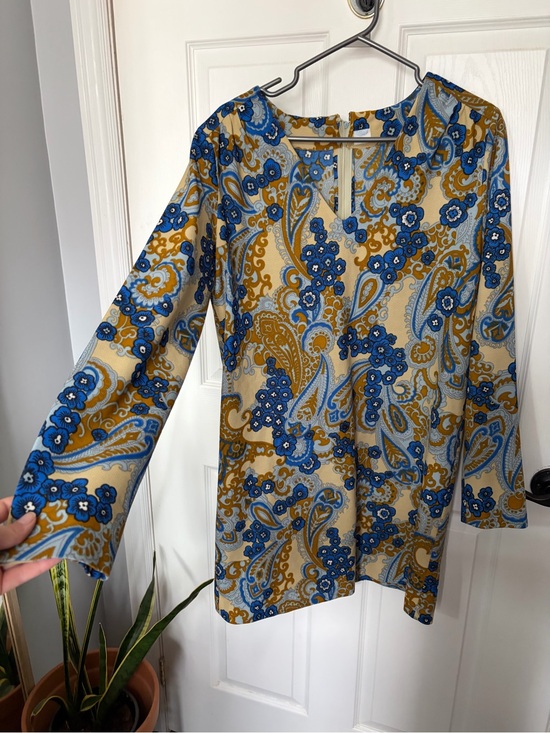 Dresses & Skirts - 1960s Psychedelic Print Mini Dress